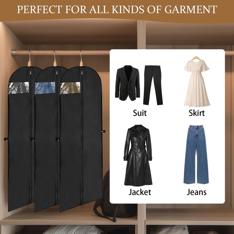 Clothes Bag Long 180 x 60 cm, Foldable Garment Bags