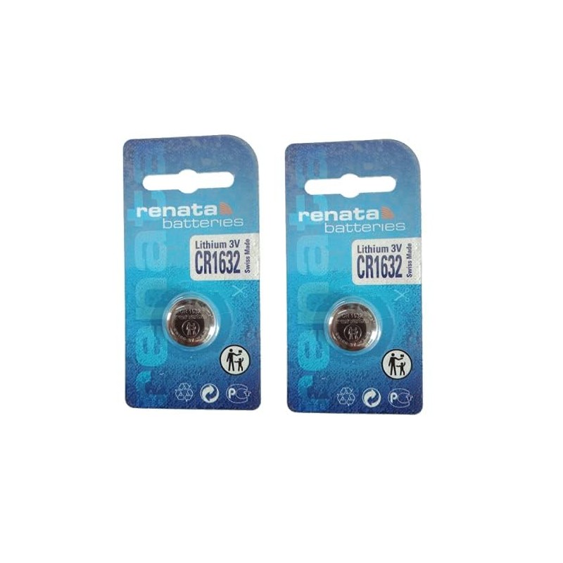 Renata CR1632 Batteries - 3V Lithium Coin Cell 1632 Battery