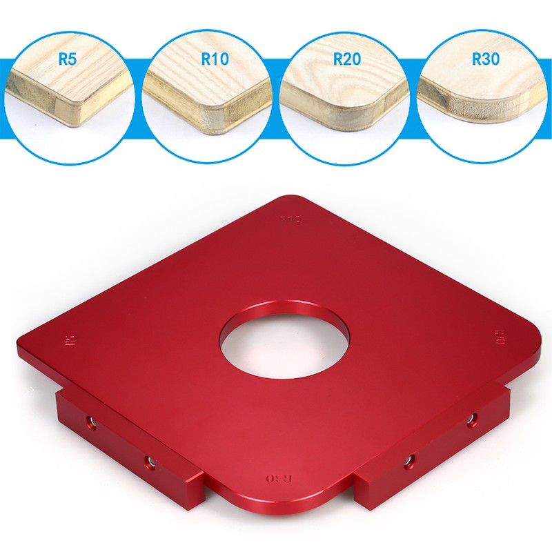 Rounded Template Woodworking Radius Template Radius Jig Router Template Aluminum