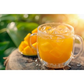 Sunny-Mango easyWater Drink Powder, Sugar-free Flavour Powder for Refreshing Drinks, Only 5 Calories per 500 ml Water, No Aspartame, Contents: 25 Servings