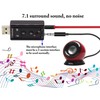 zdyCGTime USB 2.0 Virtual 7.1 Channel Stereo Audio Adapter External