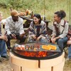 VEVOR X-Marks Fire Pit Grill Grate, Round Cooking Grate, Heavy