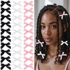 30Pc Hair Bows, Mini bow hair clip,Ribbon bow, Suitable for