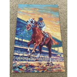 Secretariat 1973 50th Anniversary Poster Belmont Stakes 2023