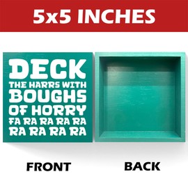 Christmas Holiday Decor Christmas Vacation Decorations Christmas Vacation Movie Decor Xmas Holiday Decorations Funny Christmas Decor Xmas Decorations 5 x 5 inches