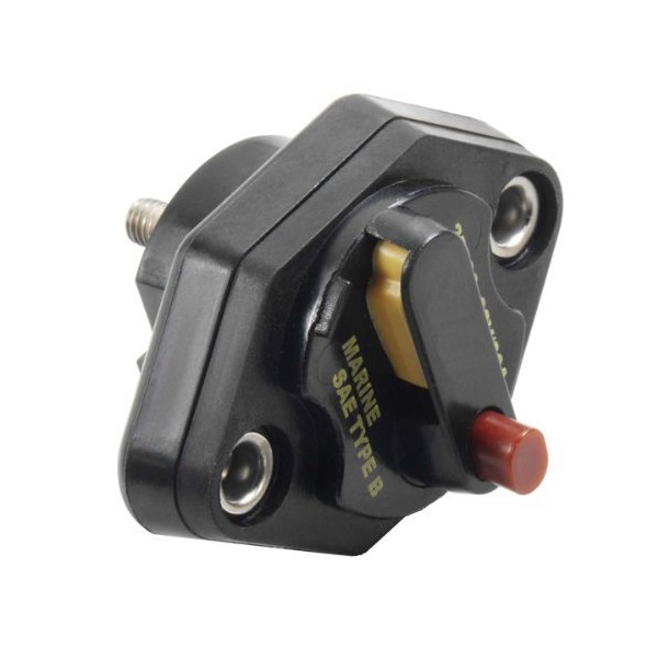 Bussmann Mid Range Manual Reset 30A Panel Mount Circuit Breaker