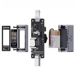 fonefunshop Mechanic T-824 Charging Port Pin Tester Current Tester Type C 8-Pin Telephones