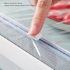 Plastic Wrap Dispenser Adjustable Refillable Wall Mounted Suction Cup Food