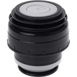 Black Plastic 4.5cm Vacuum Flask Lid Thermos Cover Portable Universal Travel Mug Thermoses Insulated Beverage Containers Accessories, Thermoses