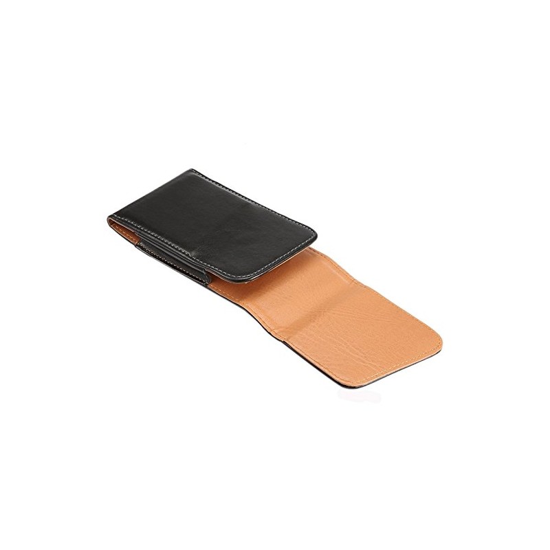 DFV mobile - Magnetic Leather Executive Case Belt Clip Rotary