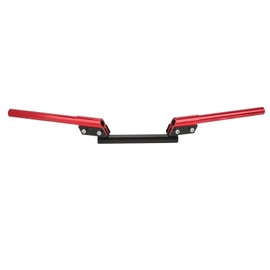 Motorcycle Handlebar 22mm Universal Adjustable Handle Bar for Sports Car Streetcar ATV Scooter Off Road Vehicle Red