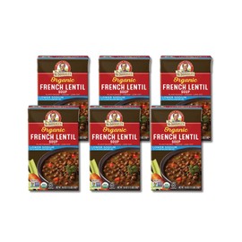 Dr. Mcdougall's Right Foods Soup, French Lentil, Lower Sodium, 17.6 Ounce (Pack of 6)