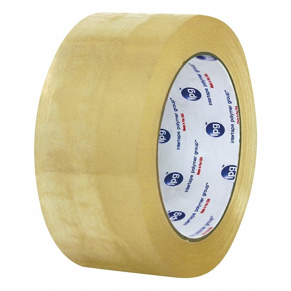 Carton Tape, Clear, 2 in. x 110 Yd., PK36