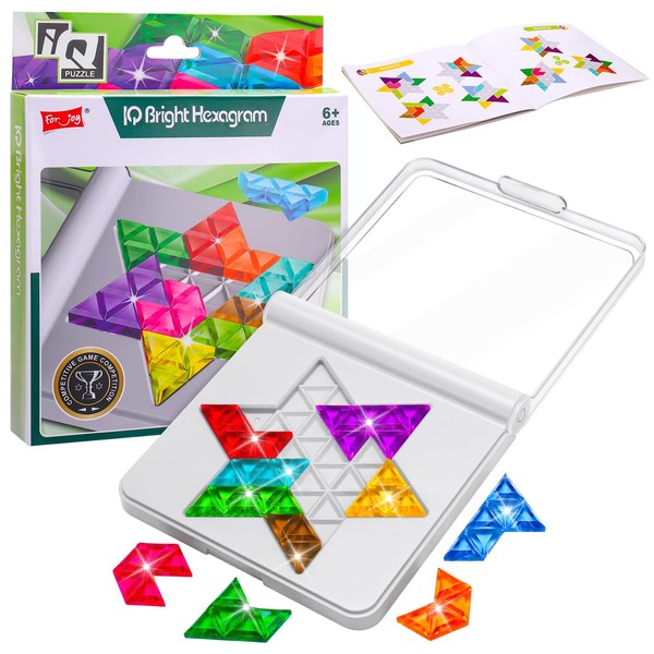 IQ Puzzle, Tangram Puzzle Jigsaw Block Brain Teaser Puzzles for
