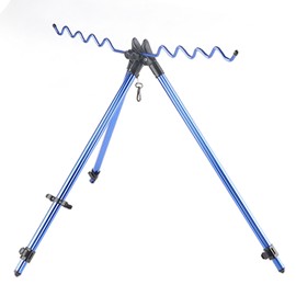 Aluminium Alloy Dazzling Portable Sea Pole Bracket Tripod Telescopic Fishing Rod Stand Rest Tackle Accessory
