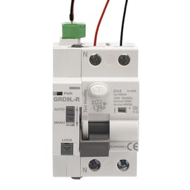 Superimmunized Auto Rearmable Differential 2P 40A 30mA 6Ka. Automatic Rearme Differential Switch Class A. Super Immunized Auto Reconnect Circuit Breaker. (INCLUDES CONNECTION WIRES)