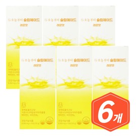 Starting today, Slimade Lemon Flavor 15 sachets x 6 middle-aged senior men women Garciana / 오늘부터 슬림에이드 레몬맛 15포 x 6개 중년 시니어 남자 여자 가르시아나