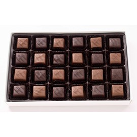 Vermont Nut Free Chocolates Boxed Chocolate Caramels (Assorted Chocolate) 24-Piece, Nut-Free, Egg-Free, Kosher