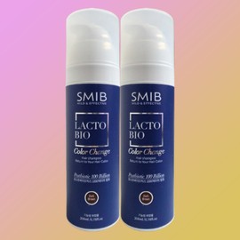 2 pieces Smiev Lactobio Color Change Dyeing Shampoo Dark Brown / 2개 스미브 락토바이오 컬러체인지 염색샴푸 다크브라운