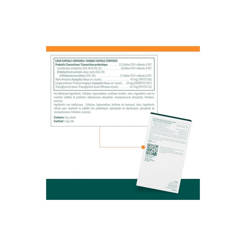Genestra Brands Genestra Brands HMF Digest-zyme | 4 Probiotic Strains