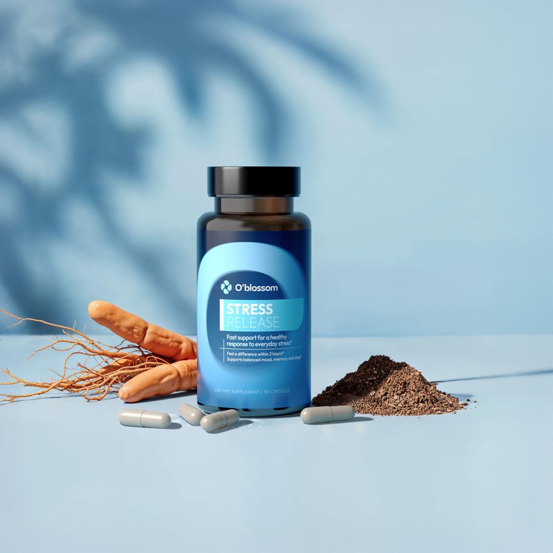 O'blossom O'blossom Stress Release with Ashwagandha, 30ct