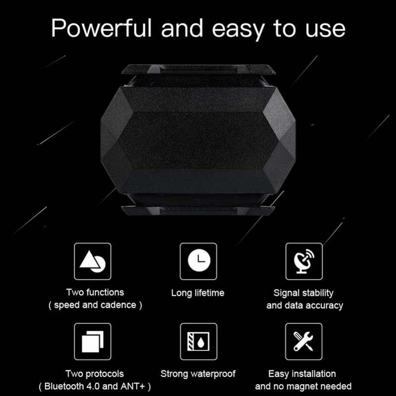 Speed/Cadence Sensor Cadence and Speed Sensor Bluetooth ANT Bike Speed