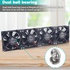 4 in 1 320x80x25mm AC 115V/220V Variable Speed Cooling Fan