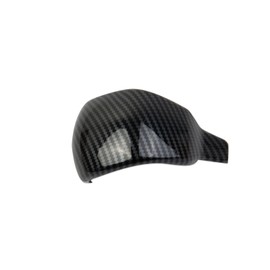 Korlot Carbon Fiber Style Center Console Gear Shift Panel Cover Trim Accessories for 2021-2025 RAM 1500 TRX/RHO