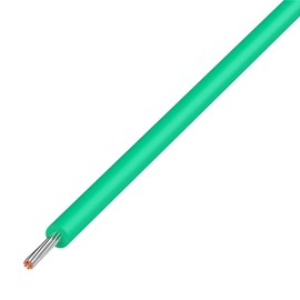 Kyowa Harmonet UL1007 AWG24 Heat Resistant Vinyl Insulated Wire, 32.8 ft (10 m), Green