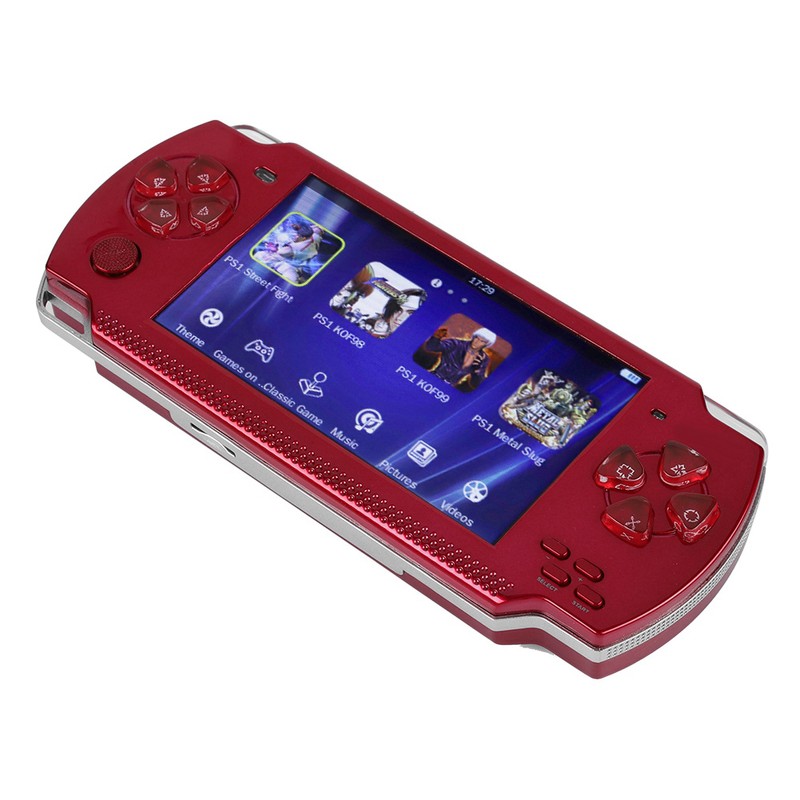 LCD Smooth Gaming Handheld Video Game Console Comfortable Typing Video