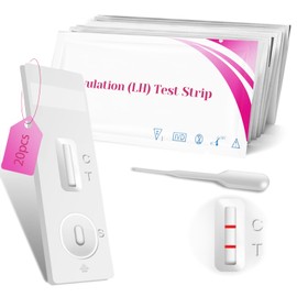 Praktisches Ovulationstest Set zur Eisprungbestimmung, Einfacher Ovulationstest zur Fruchtbarkeitskontrolle, Empfindlicher Fruchtbarkeitstest für Frauen, ideal für Zyklusbeobachtung