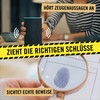 Hidden Games Crime Scene Crime Game, Escape Room Game [German