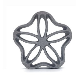 Scandinavian Rosette Achappam Mold Buñuelos Mold Rosette Maker Rosette Cookie Tool Aluminium Cast Waffle Mold for Kitchen Baking Cooking Housewares (Florette)