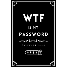White Elephant Gifts for Adults: Password Book with Alphabetical Tabs - Log Book to Protect Usernames, Logins, and Web Addresses - Funny Gag Exchange Idea - Useful for Men and Women