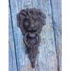 DoorKnockerBest,Antique Lion Head Door Knocker Brown Cast Iron