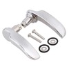 XMMT Chrome Saddlebag Latch Lid Lifter Handle Lever for Harley