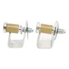 2PCS Door Striker Bolt Latch 38448 Metal Solid Construction Replacement