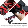 Sbulhia Handle Keeper, Rust-Resistant Rubber Lift Jack Handle Keeper Isolator,