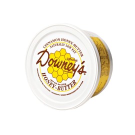 KauffmanTreats All-Natural Cinnamon Honey Butter From Downey's In Lancaster, Pennsylvania, Hand-Crafted In Small Batches, 8 Oz. (Pack of 2)