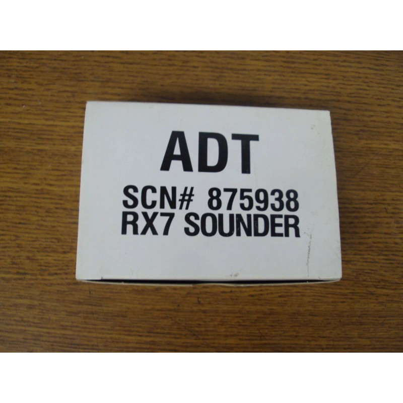 ADT NEW RX-7 Sounder 875938 Honeywell/ADT Security Alarm System Indr
