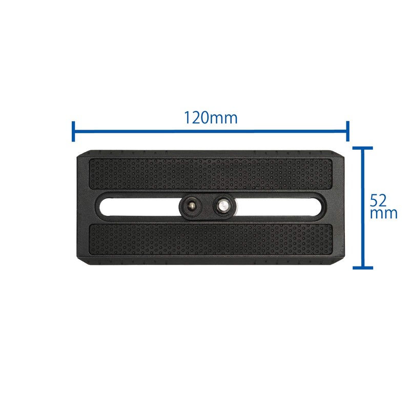 ベルボン Velbon スペアシュー QB-F81 スライド式 アルミ製 475657