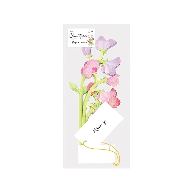GreetingLife KE-37 Blooming Card Sweet Pea