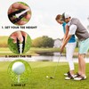 Golf Tee Height Tool, Adjustable Golf Tee Height Setter for