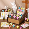 CroBlissful 30 Sets Mini Jesus Figurines Glow in The Dark