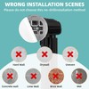 Miumoon No Drill Retractable Baby Gates Parts, Large Size No