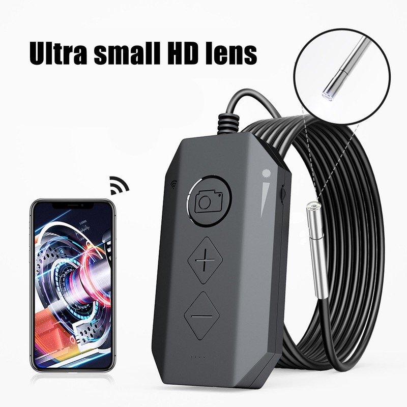 1080P Borescope LED WIFI Endoscope 3.9mm Industrial Borescope Inspection Camera
