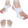 BOJNGEWIN 足指サポーター かかと固定ベルトが付き フリーサイズ 左右兼用 足指セパレーター シリコン パッド 伸ばす 鍛える