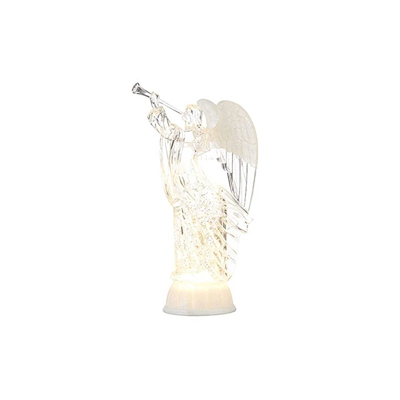 RAZ Imports 2022 Holiday Water Lanterns 12" Lighted Trumpet Angel