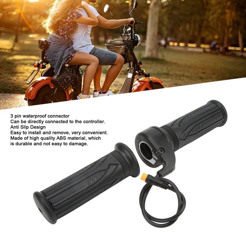 1 Pair Electric Bike Throttle Waterproof Connector 20X Scooter Speed