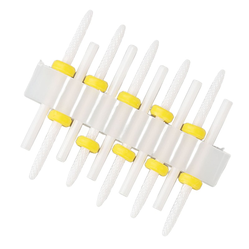10pcs Cuticle Remover Bits Gel Home Salon Polish Dead Skin